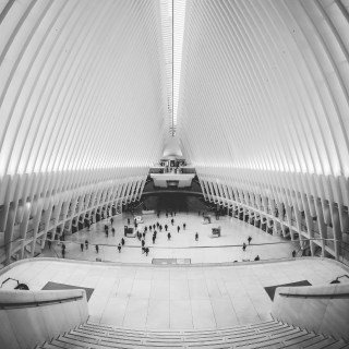 A black and white photo of a ships nose not clear